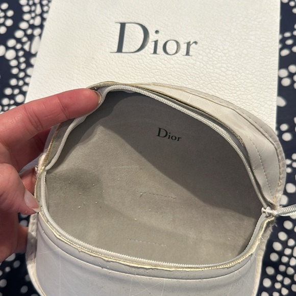 Dior Black Oversized Shield Sunglasses main image 6